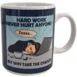 kubek kac hard work never hurt anyone spencer fleetwood 330 ml