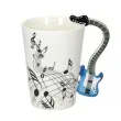 kubek muzyka gitara niebieska 250 ml gm