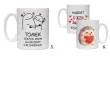 kubek personalizowany walentynki prezent dla niej i dla niego twoje imie wybierz wzor