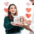 kubek personalizowany walentynki prezent dla niej i dla niego twoje imie wybierz wzor