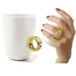kubek pierscionek bialy ze zlotym gadgetmaster