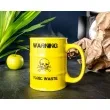 kubek toxic waste radioaktywna beczka zolty gadgetmaster 450 ml