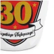 kubek z nadrukiem 30 te urodziny bialy bgtech 300 ml