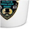 kubek z nadrukiem 60 lat czyli facet 3d dojrzaly dzielny doskonaly 100 man mix bgtech 480m