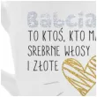 kubek z nadrukiem barylka babcia to ktos kto ma zlote serce bgtech 300 ml