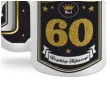 kubek z nadrukiem boss 60 urodziny bgtech 300 ml
