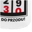 kubek z nadrukiem boss zmiana kodu 30 bialy bgtech 300 ml