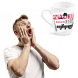 kubek z nadrukiem dziadku jestes najlepszy bgtech 300 ml