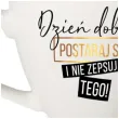 kubek z nadrukiem dzien dobry bgtech 300 ml