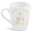 kubek z nadrukiem komunia pamiatka pierwszej komunii swietej z krzyzem ihs bgtech 300 ml