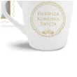 kubek z nadrukiem komunia wieniec bgtech 350 ml