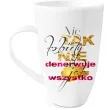 kubek z nadrukiem nic tak nie denerwuje jak wszystko bialy bgtech 400 ml