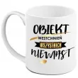 kubek z nadrukiem obiekt westchnien boss bialy bgtech 300 ml