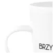 kubek z nadrukiem robie brzydkie rzeczy bialy bgtech 400ml