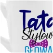 kubek z nadrukiem tata stylowa bgtech 300 ml