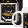 kubek z nadrukiem z okazji urodzin bgtech 300 ml