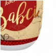 kubek z nadrukiem zaparzacz dla babci bgtech 330 ml