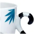 kubek z ogonkiem lemur porcelanowy puckator 340 ml