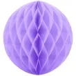 kula bibulowa classic honeycomb liliowy partydeco 30cm 1szt