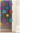 kurtyna na drzwi 30 urodziny mix amscan 90x200 cm