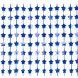 kurtyna na drzwi gwiazdki niebieska jix 200 x 100 cm