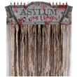 kurtyna na drzwi horror asylum no one leaves 140 x 96 cm