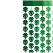 kurtyna na drzwi liscie palmy metalik zielony guirca 200 x 100 cm