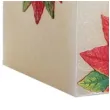 lampion christmas flower kwiaty poinsencji kostka ecru bartek candles 110 105 mm