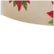 lampion christmas flower kwiaty poinsencji lezka ecru bartek candles 265 x 95 mm