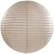 lampion papierowy bezowy 45 cm
