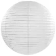 lampion papierowy bialy 35 cm