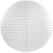 lampion papierowy bialy 55 cm