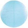 lampion papierowy blekitny 20 cm