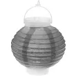 lampion papierowy chinski szary santex 20 cm