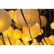 lampion papierowy classic bialy partydeco 20 cm