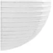 lampion papierowy classic bialy partydeco 25 cm