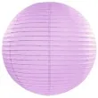 lampion papierowy classic lawendowy partydeco 20 cm