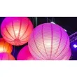 lampion papierowy classic rozowy jasny partydeco 25 cm