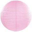 lampion papierowy classic rozowy jasny partydeco 35 cm