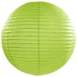 lampion papierowy classic zielone jabluszko partydeco 20 cm