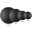 lampion papierowy czarny brokatowy 45 cm