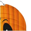 lampion papierowy dynia pomaranczowy folat 22 cm