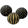 lampion papierowy hollywood amscan 24 cm 3 szt