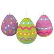 lampion papierowy jajka pisanki amscan 24 cm 3 szt
