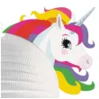 lampion papierowy jednorozec amscan 25 cm