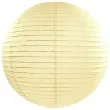 lampion papierowy kremowy 35 cm