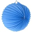 lampion papierowy kula deco 25 cm blekitny