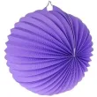 lampion papierowy kula deco 25 cm fioletowy