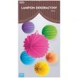 lampion papierowy kula deco 25 cm rozowy