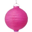 lampion papierowy kula rozowy partydeco 20 cm